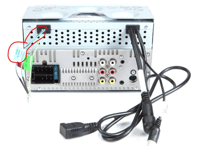 BlueYellow to Radios with a BlueYellow wire